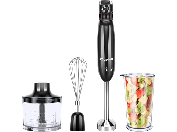 ICUCINA ICUCINA iCucina 4-in-1 Variable Speed Immersio