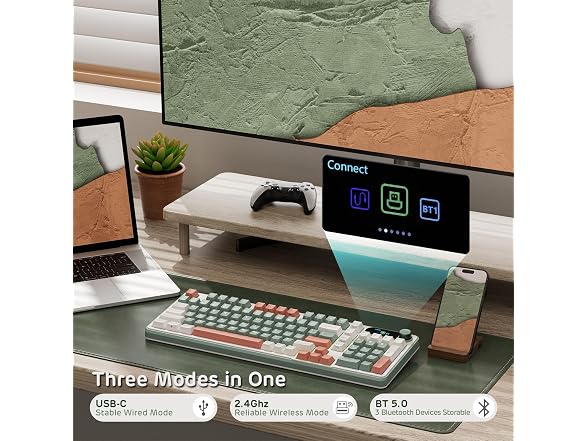 RK ROYAL KLUDGE S98 Wireless Keyboard