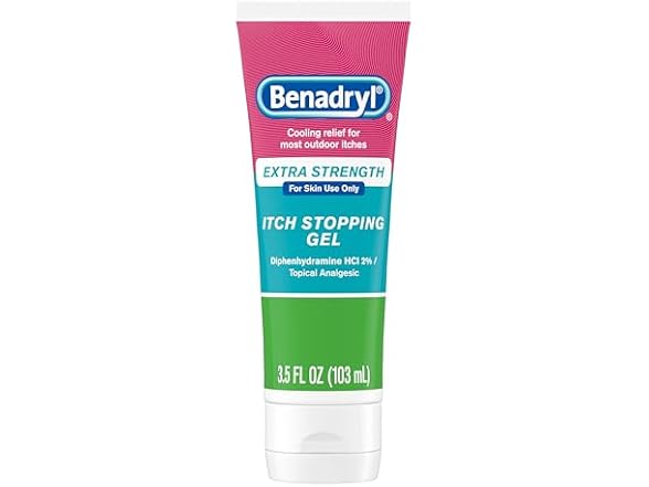 Benadryl Extra Strength Anti Itch Relief Gel, 2%