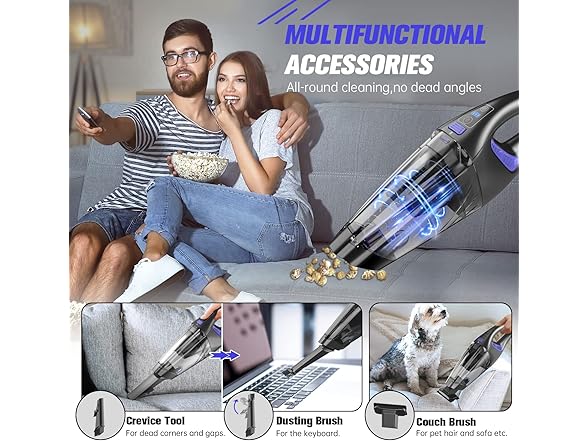 IMINSO Handheld Vacuum Cordless Car Vacuum Cleaner