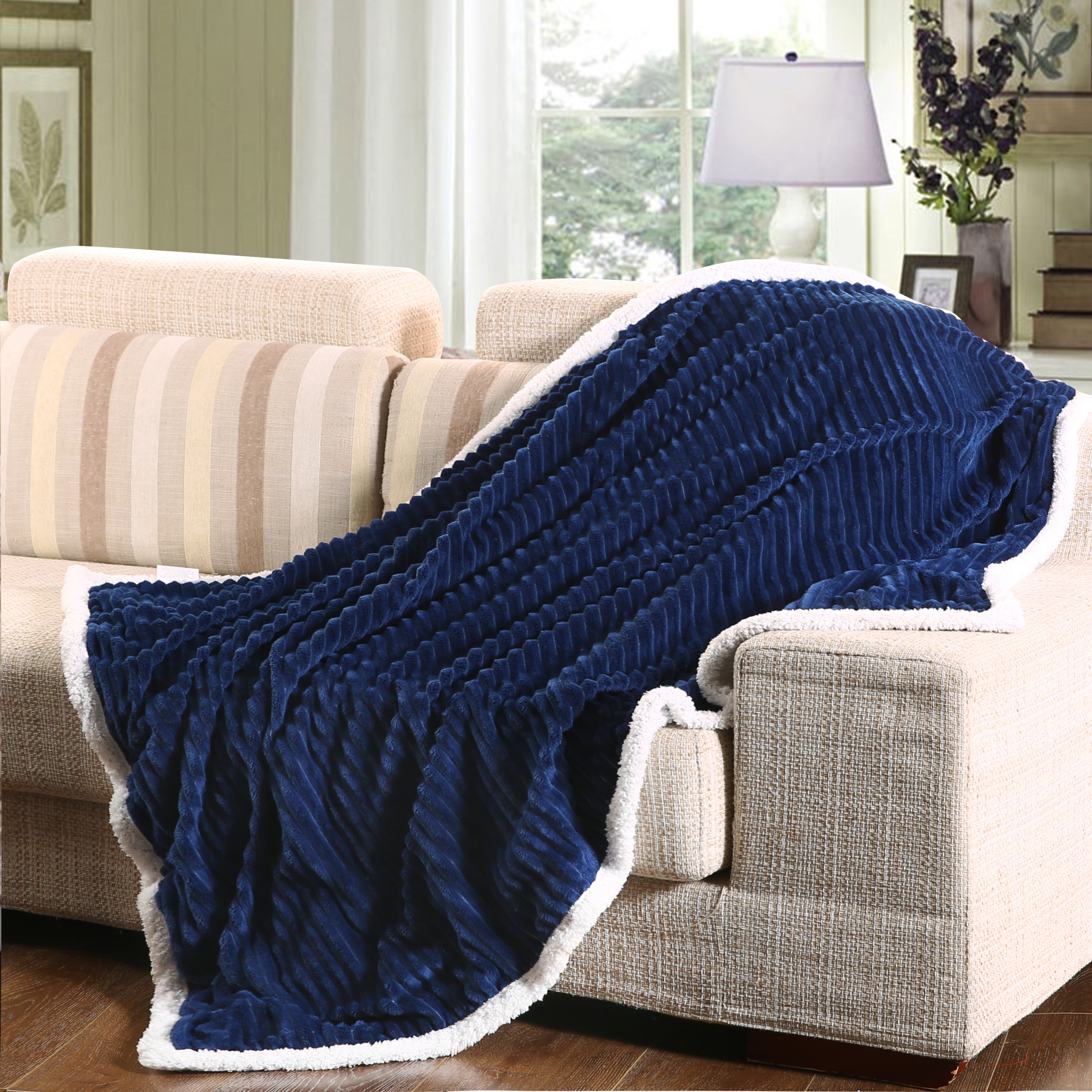 Noble House Corduroy Sherpa (2 Pack) - Gallery 6