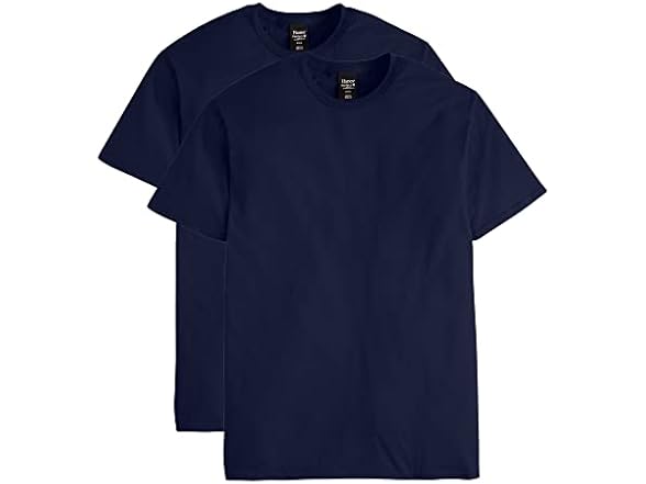 Hanes Mens Nano Tee Navy (S)