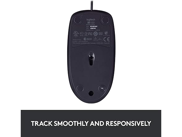 Logitech B100 Wired Mouse