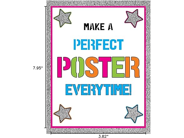 ArtSkills Letter Stencils in 3 sizes