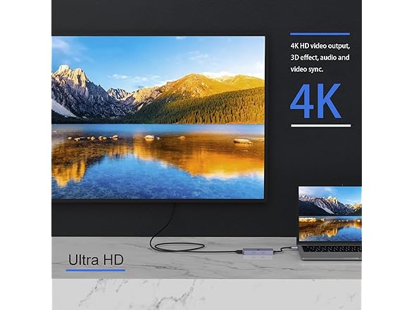 Tiergrade USB C Hub Multiport Adapter
