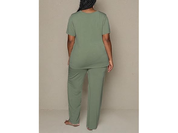 Vanity Olive Spring Modal PJ Set (S)