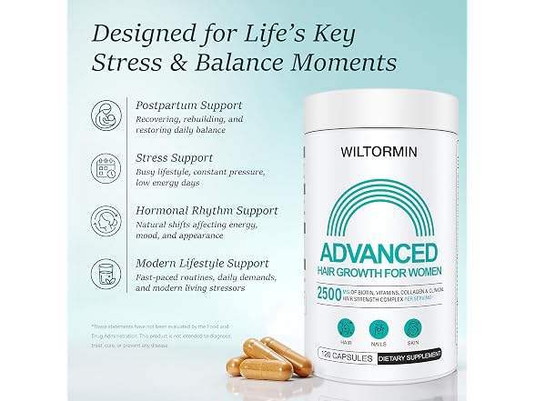 Wiltormin Hair Growth Supplements