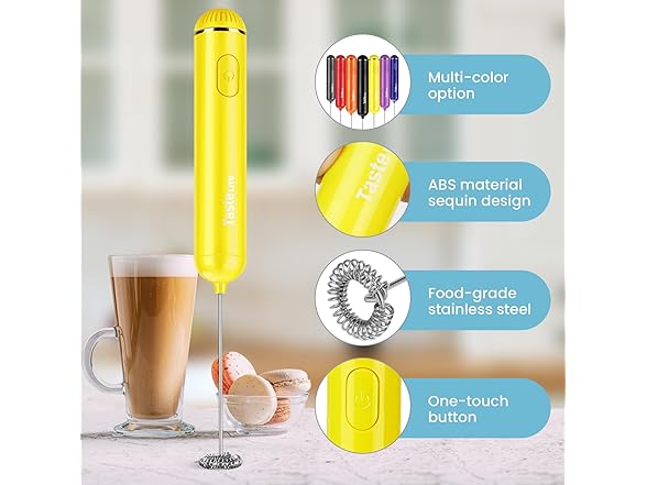 Tastelive Handheld Milk Frother
