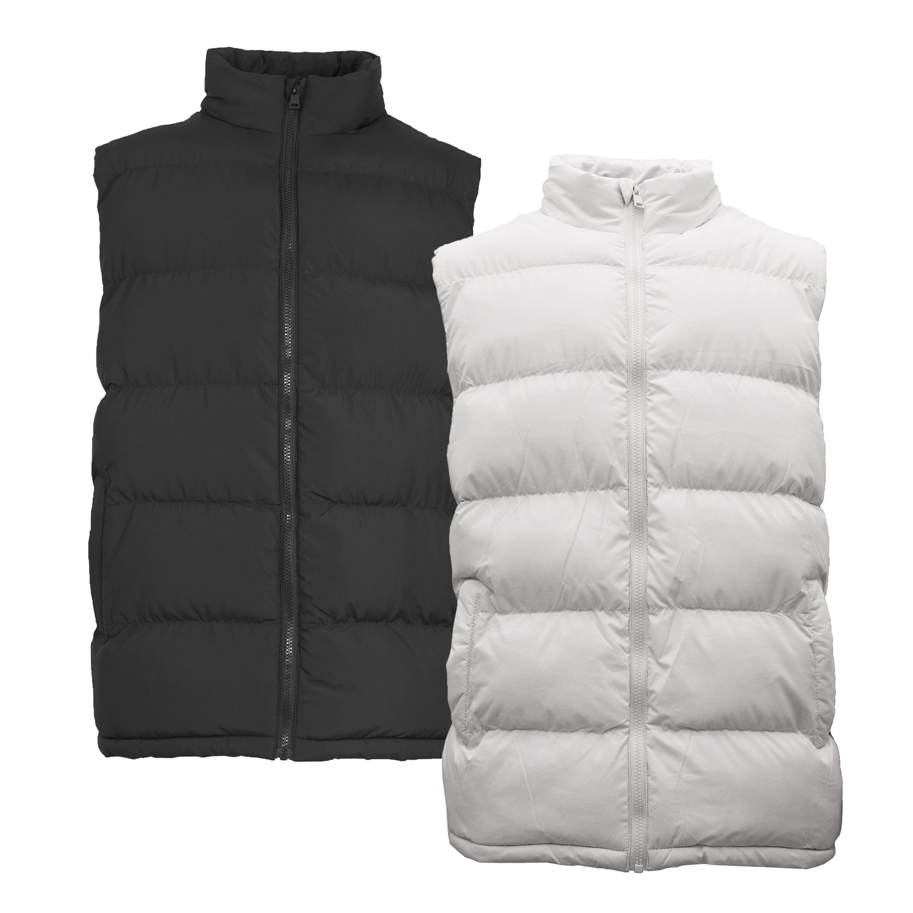 Mens Heavyweight Puffer Bubble Vest (S-2XL) - Gallery 22