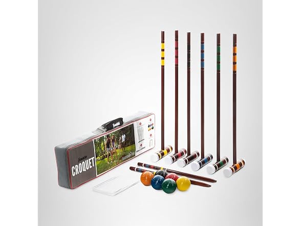 Franklin Sports 6 Player Family Croquet Set