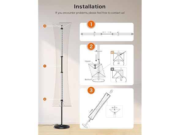 Beanet LED Floor Lamp