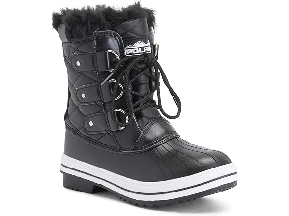 POLAR Womens Snow Boot Quilted Short