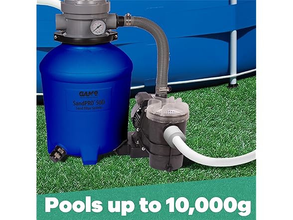 GAME Pool Filter 0.5HP Blue