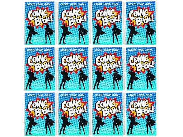 Fun Express Blank Comic Book for Kids Ages