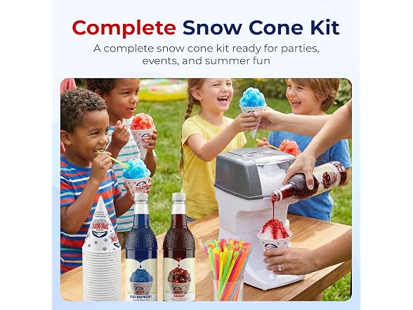 Concession Essentials Snow Cone Kit