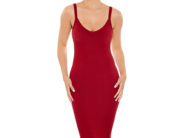 Forever 21  (S) Seamless Bodycon Cami Midi Dress