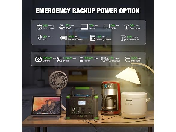EBL 1000W Portable Power Station