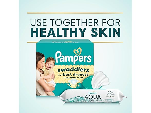 Pampers Aqua Pure Wipes 672ct