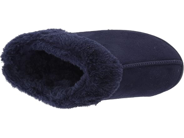 MUK LUKS Women's Polysuede Clog Slipper (L)