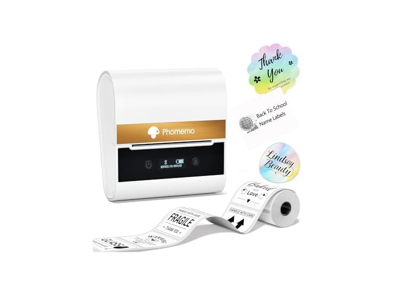 Phomemo BC1582525070070 M260 Bluetooth label printer-W