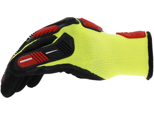 (3pr) Mechanix Wear M-Pact Knit Hi-Viz CR3A3 Glove