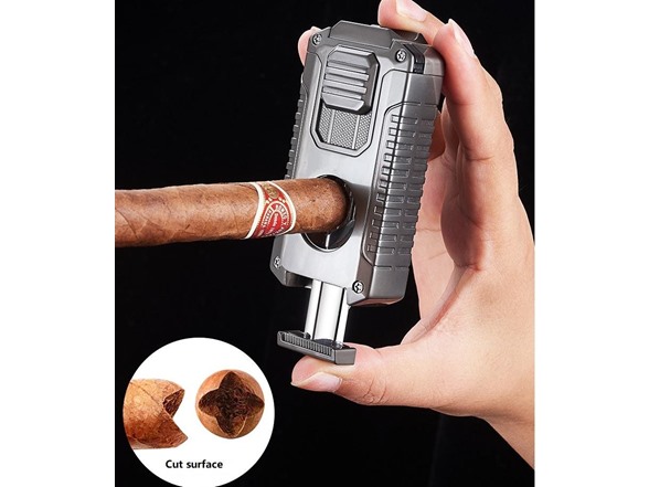5-in-1 Lighter with Cigar Cutter
