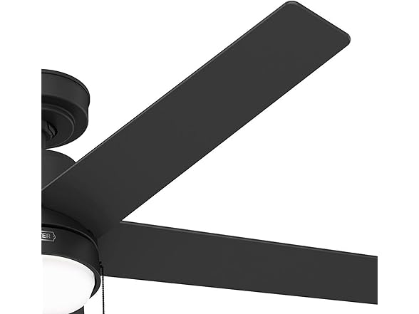 52" Hunter Fan w/Light Kit & Pull Chain