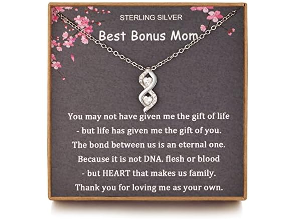MILEPOSTJEW Bonus Mom Necklace