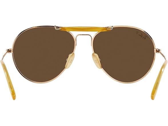 Ray-Ban Unisex RB8063 Titanium Aviator Sunglasses