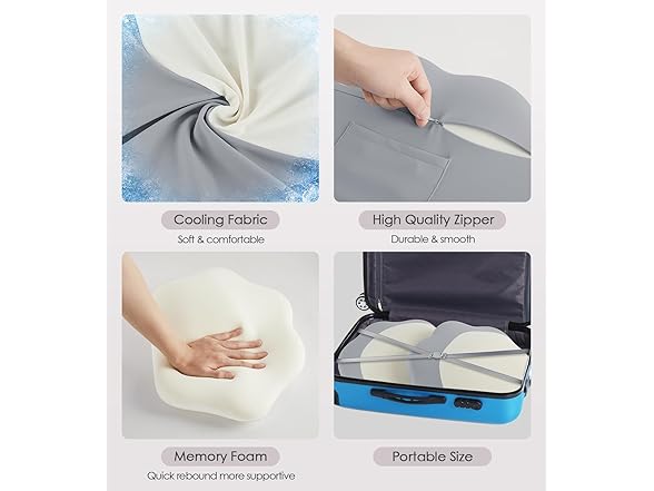 DONAMA Foam Pregnancy Pillow