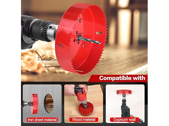 NISUSK 6 Inch Hole Saw