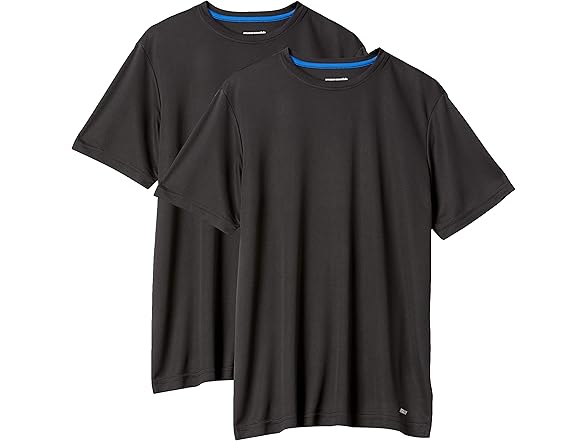 Amazon Essentials Mens Moisture Wicking Tech Tee 2Pk