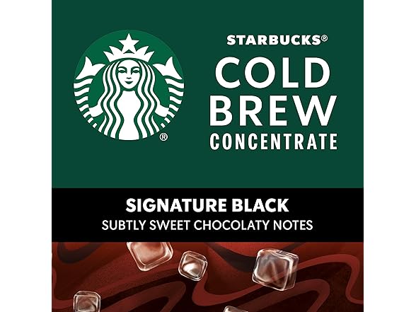 Starbucks Cold Brew Coffee Concentrate,