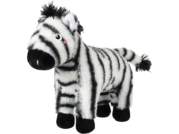 Fringe Studio I'm Stripe-Tacular Plush Dog Toy, Zebra