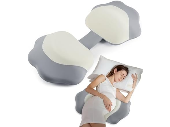 DONAMA Memory Foam Pregnancy Pillow