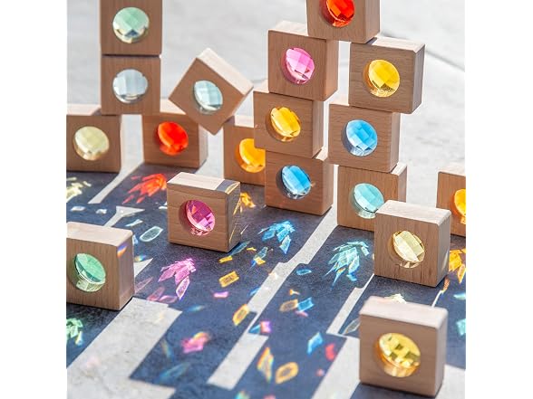 Wooden Kaleidoscope Blocks