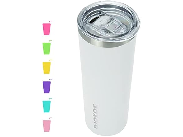 BJPKPK Skinny Tumbler with Lid 20 oz Sta