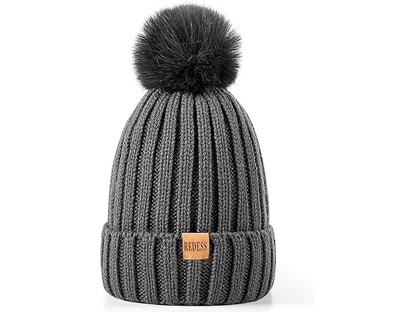 REDESS Womens Winter Knitted Beanie Hat
