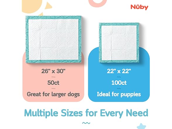 Nuby Pets Lavender Scent Puppy Training Pads 