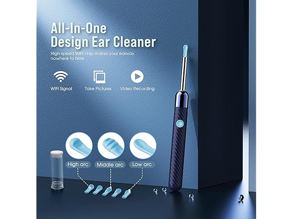 Earwax Remover Tool with 8 Pcs Ear Set