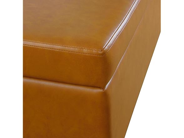 HomePop Upholstered Storage Bench