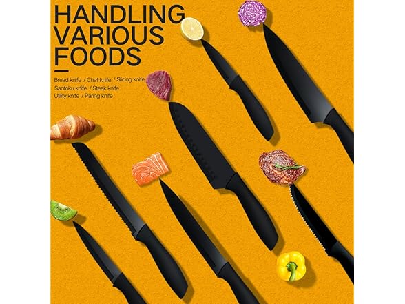COOSNUG Knife Sets for Kitchen
