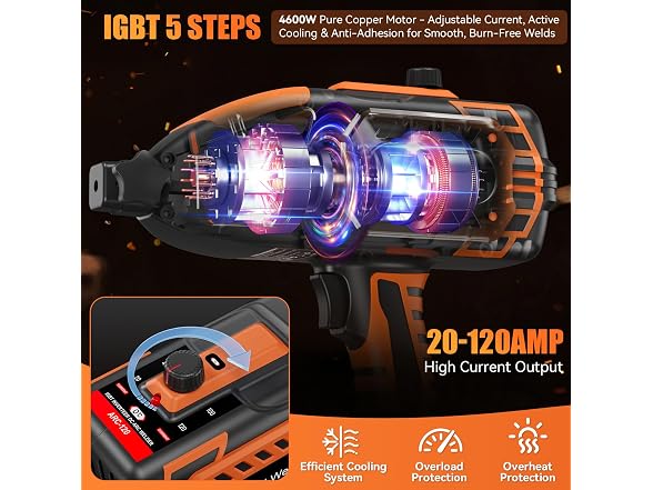 Protmex Handheld Welder-Orange