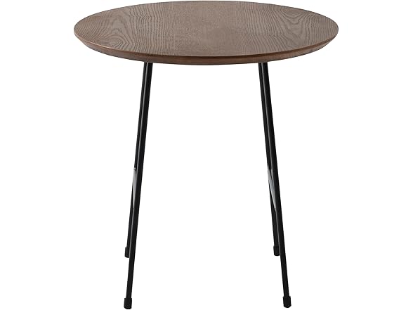 LeisureMod Rossmore Walnut Coffee Table