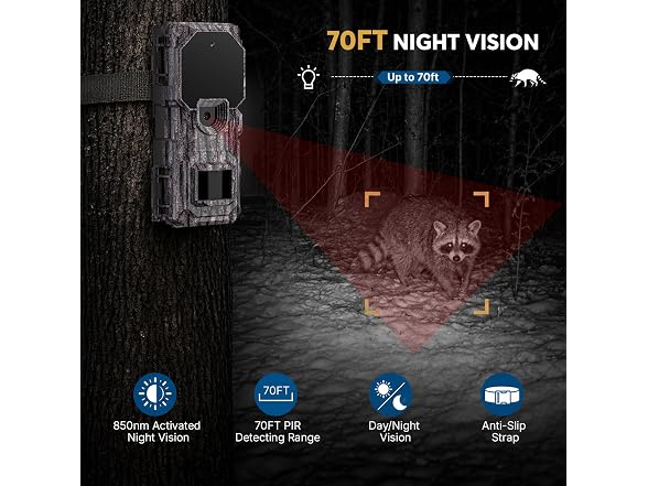 LynHawk Mini Trail Camera IP66 0.1s