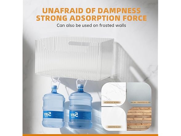 Srftmorr Set of 3 Shower Caddy & Cabinet Door Organizer