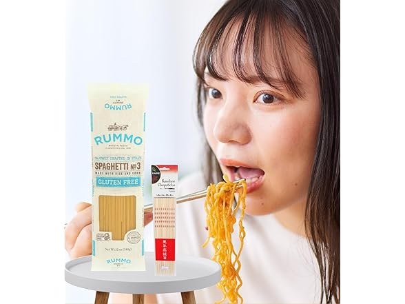6 Item Set- Rummo Pasta Spaghetti & Chop Sticks