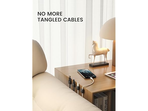 Magnetic Cable Clips 8pk