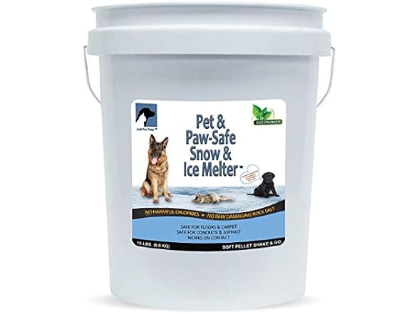 JUST FOR PETS Snow & Ice Melter Safe fo