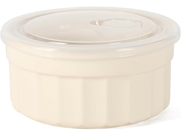 Martha Stewart 6 Piece Stoneware Meal Prep Container Set